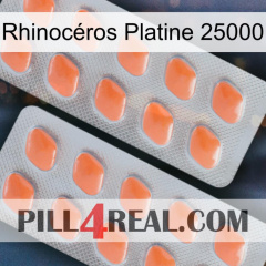 Rhinocéros Platine 25000 27